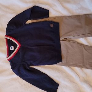 Janie and Jack Sweater Set - size 2T